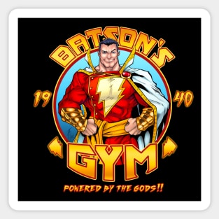 BATSON'S GYM - POWERED Sticker